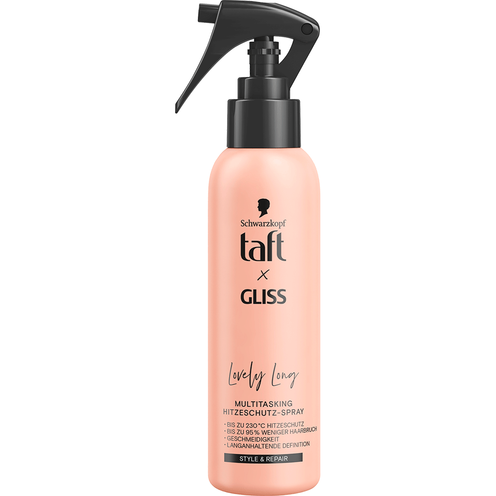 Bild: Schwarzkopf taft x Gliss Multitasking Hitzeschutz Spray 