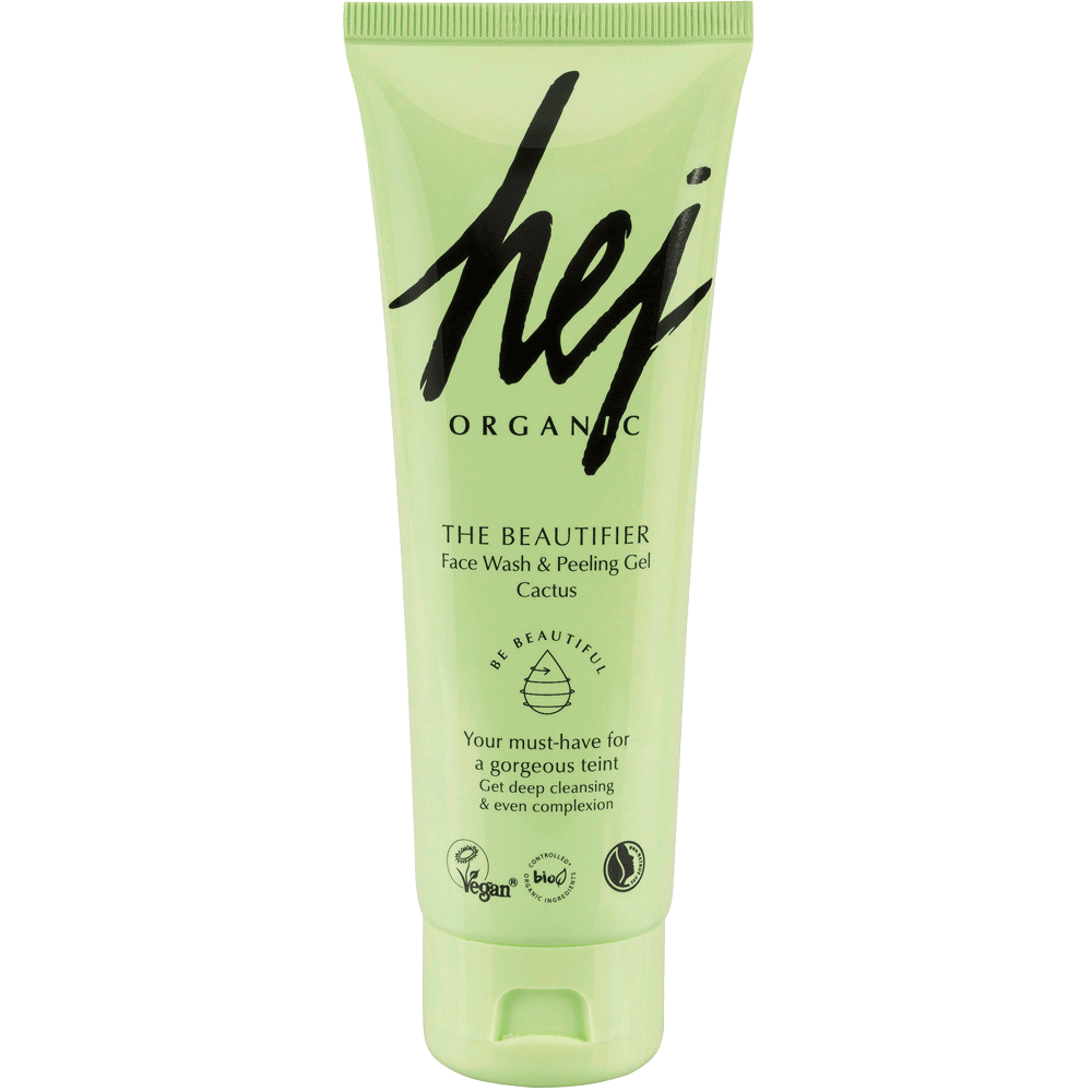 Bild: hej organic The Beautifier Face Wash & Peeling Kaktus 