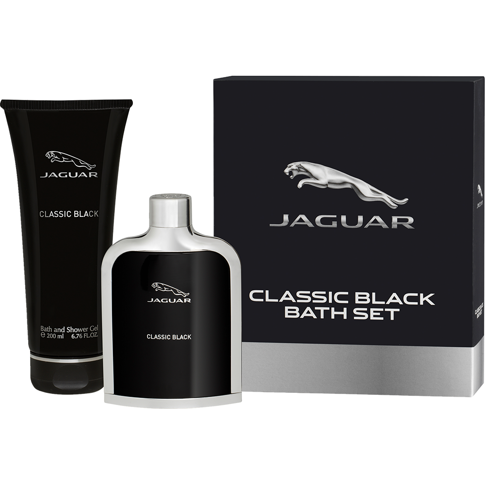 Bild: Jaguar Classic Black Geschenkset Eau de Toilette 100 ml + Duschgel 200 ml 