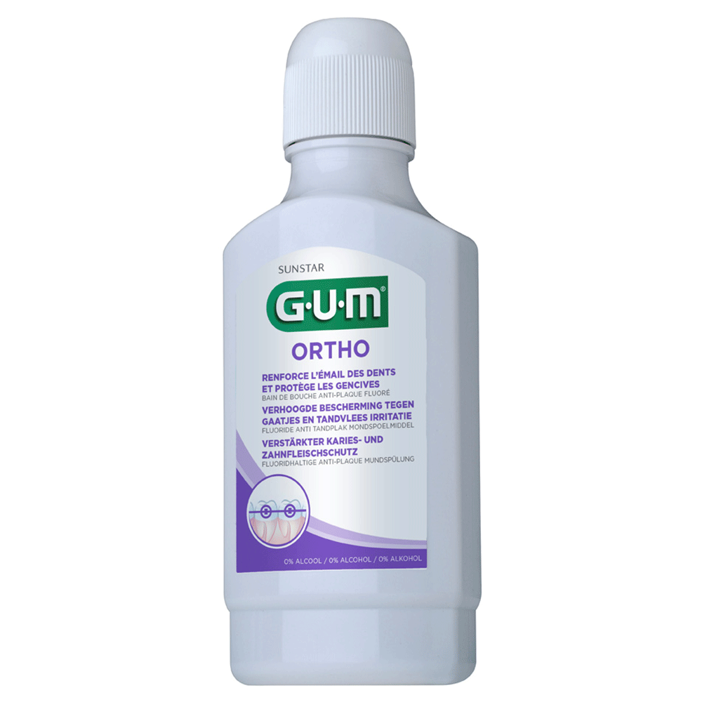 Bild: GUM ORTHO Mundspülung 