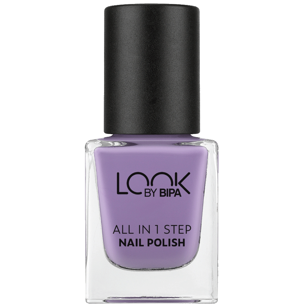 Bild: LOOK BY BIPA All in 1 Step Nagellack lavender