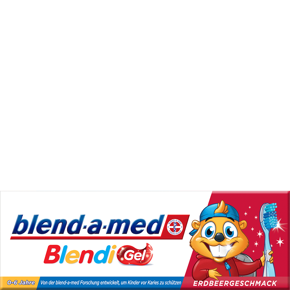 Bild: blend-a-med Blendi Gel Kinder-Zahnpasta 