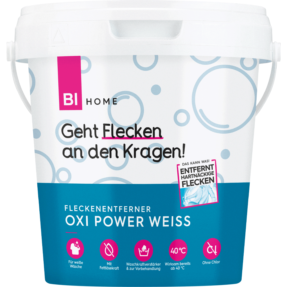 Bild: BI HOME Oxi Power Weiß Fleckenentferner 