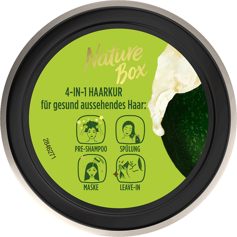 Bild: Nature Box Haarkur Avocado 