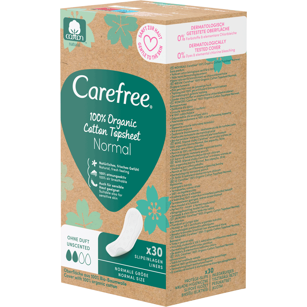 Bild: Carefree Organic Normal 30stk 