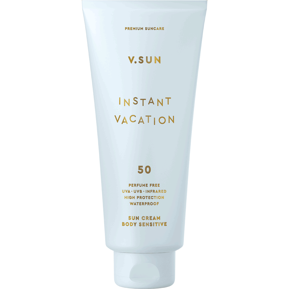 Bild: V.SUN Sonnencreme Sensitive Instant Vacation 