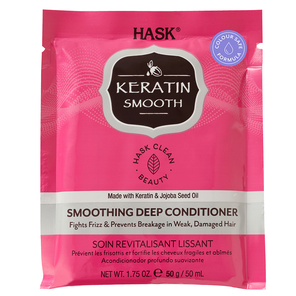 Bild: HASK Haarmaske Keratin Smooth Deep Conditioiner 