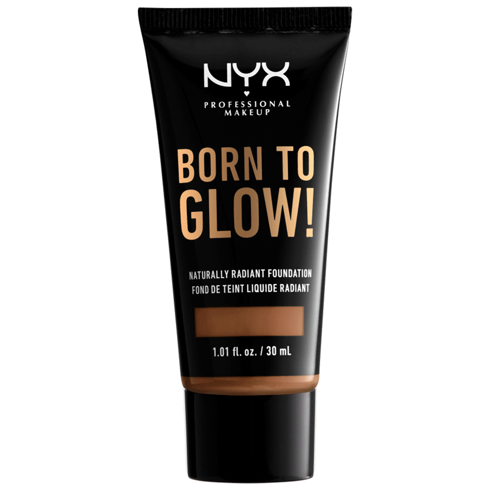 Bild: NYX Professional Make-up Born To Glow Naturally Radiant Foundation cappuccino