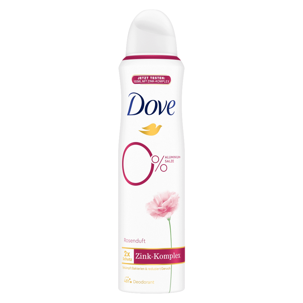 Bild: Dove Deo Spray Zink Rosenduft 