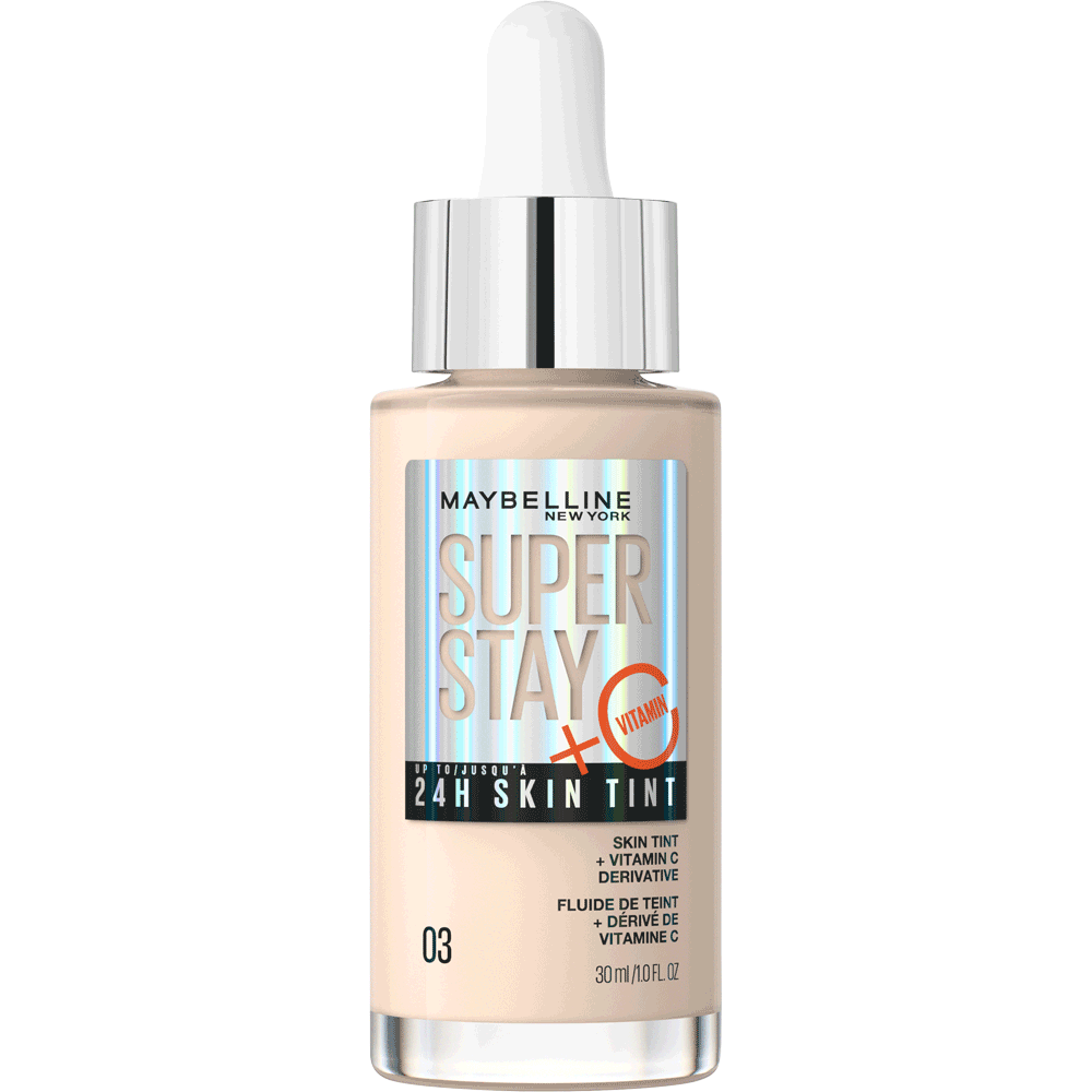 Bild: MAYBELLINE Super Stay 24H Skin Tint Foundation true ivory