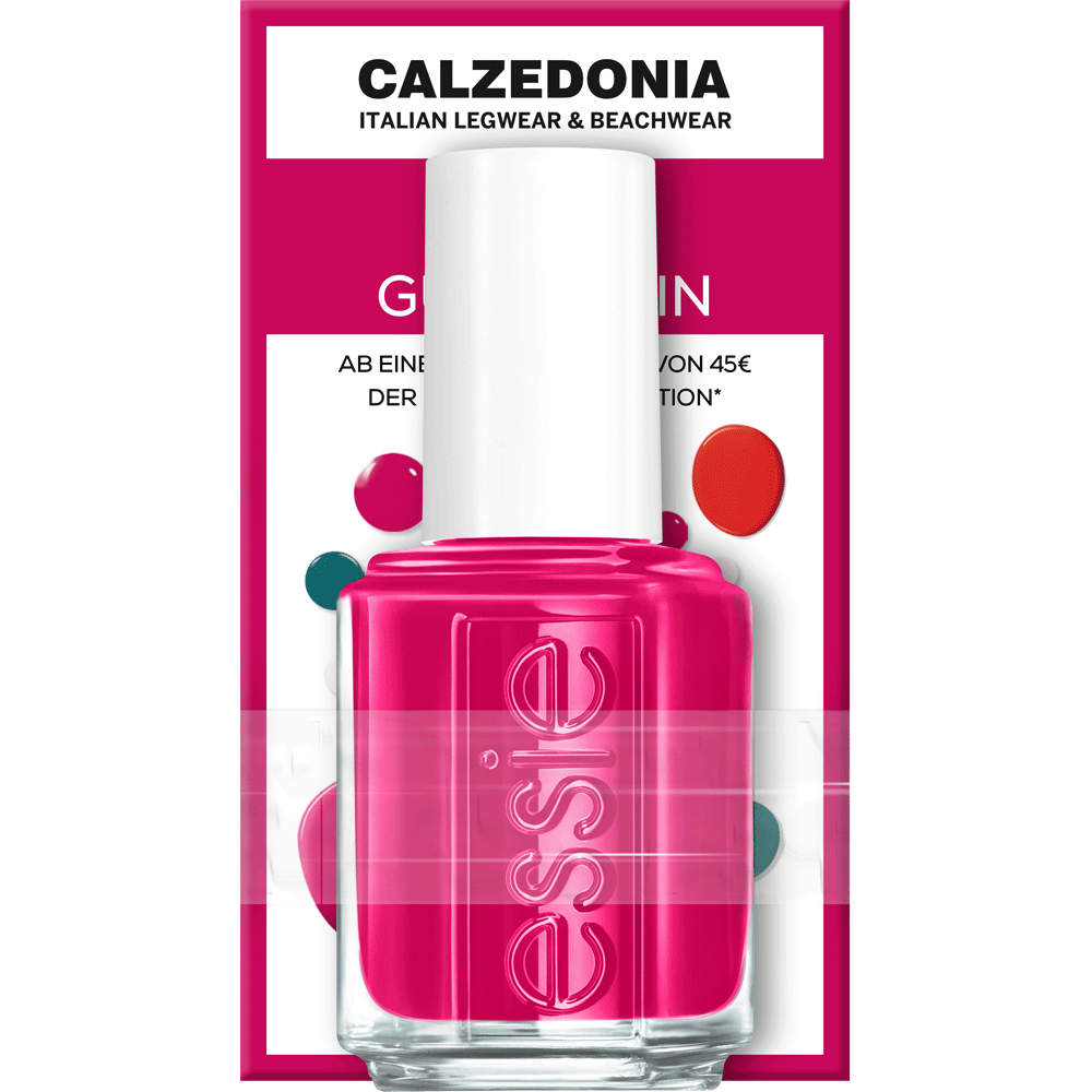 Bild: Essie Nagellack + Calzedonia Gutschein watermelon