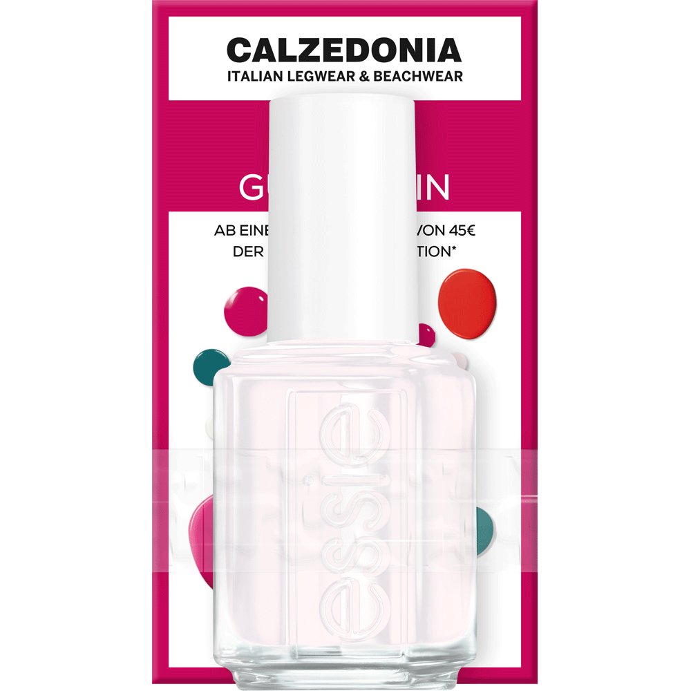 Bild: Essie Nagellack + Calzedonia Gutschein mademoiselle