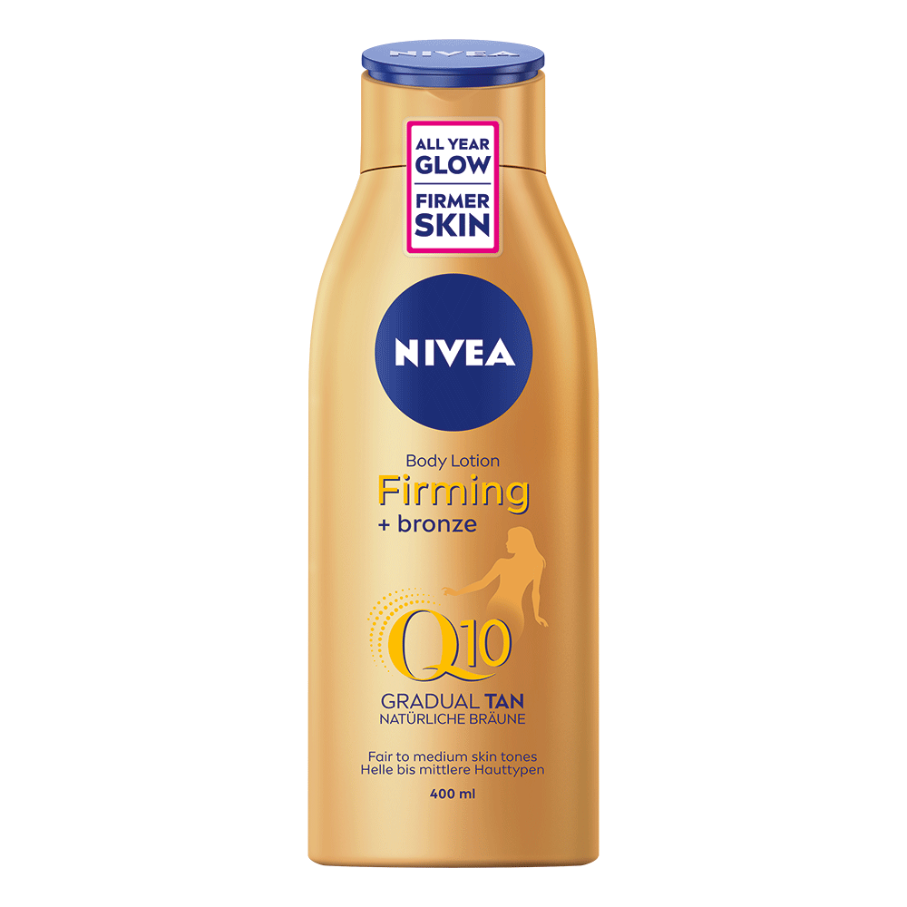 Bild: NIVEA Body Lotion Firming + Bronze Q10 