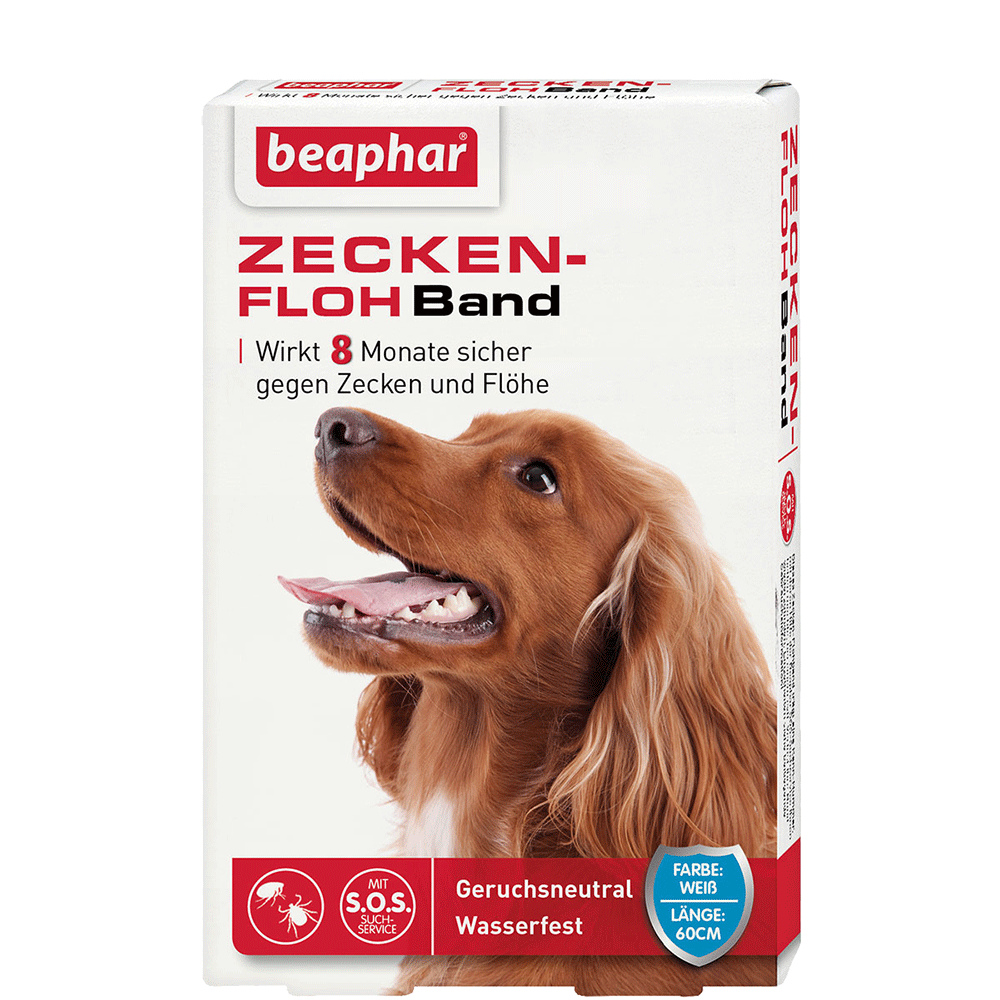 Bild: beaphar Zecken Flohband 