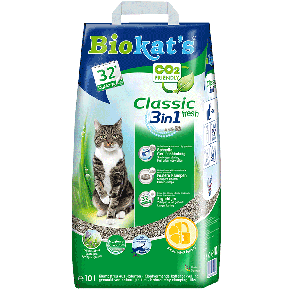 Bild: Biokat's Classic Fresh 3in1 Katzenstreu 