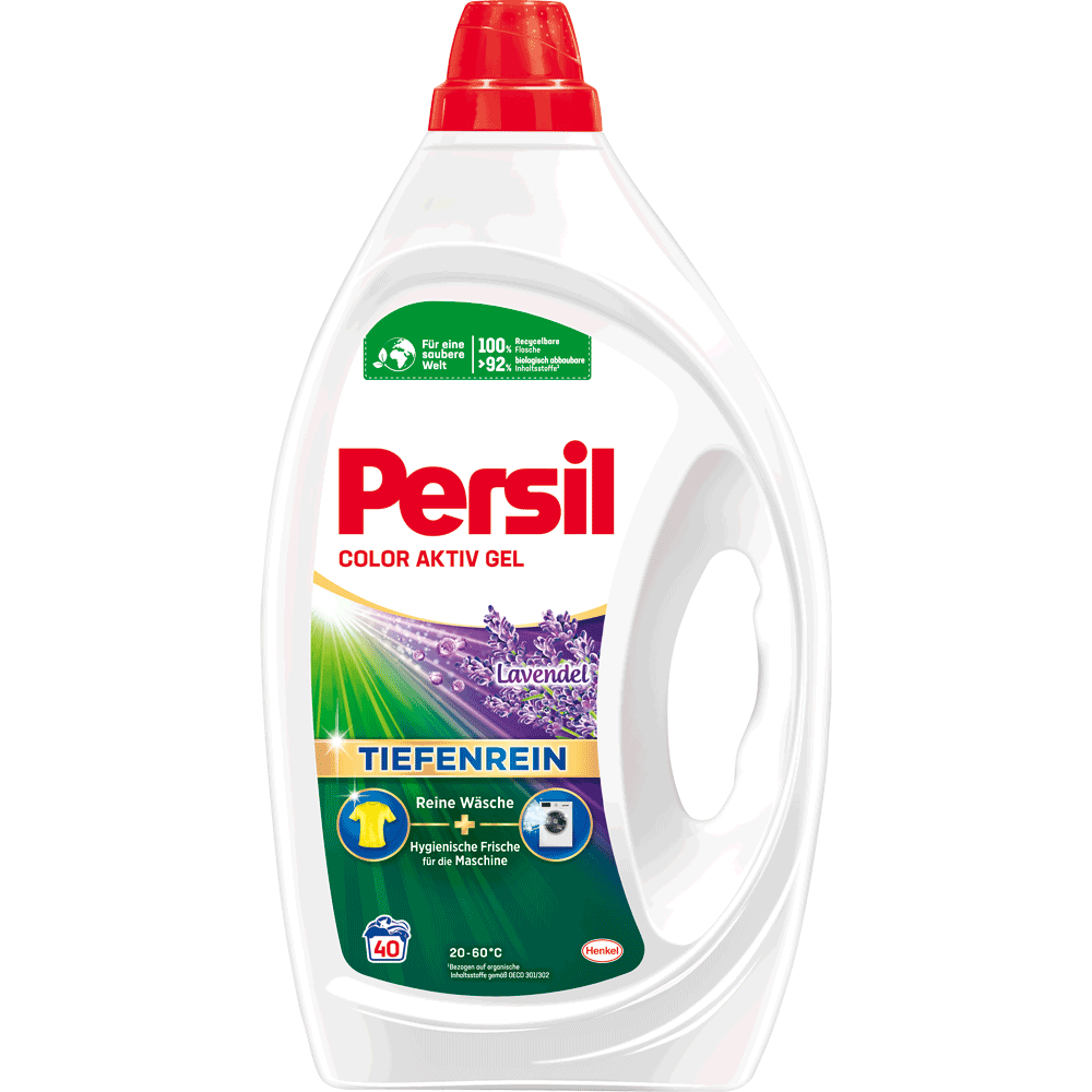 Bild: Persil Waschmittel Gel Color Lavendel 