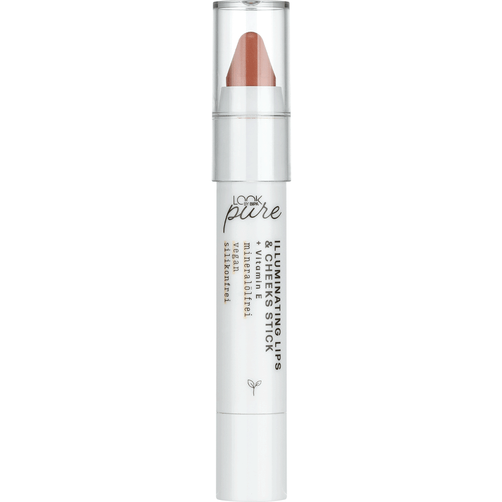 Bild: LOOK BY BIPA pure Illuminating Lips & Cheeks Stick peach