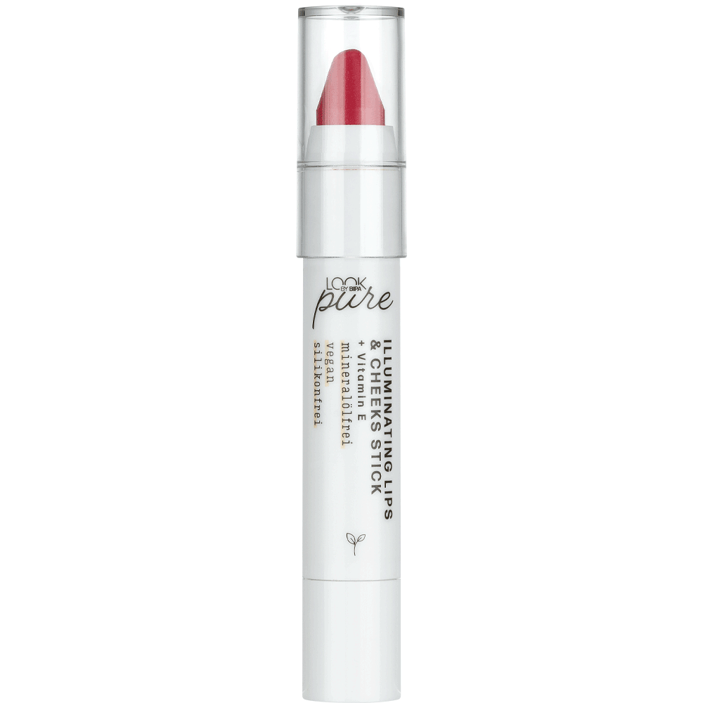 Bild: LOOK BY BIPA pure Illuminating Lips & Cheeks Stick pink blossom