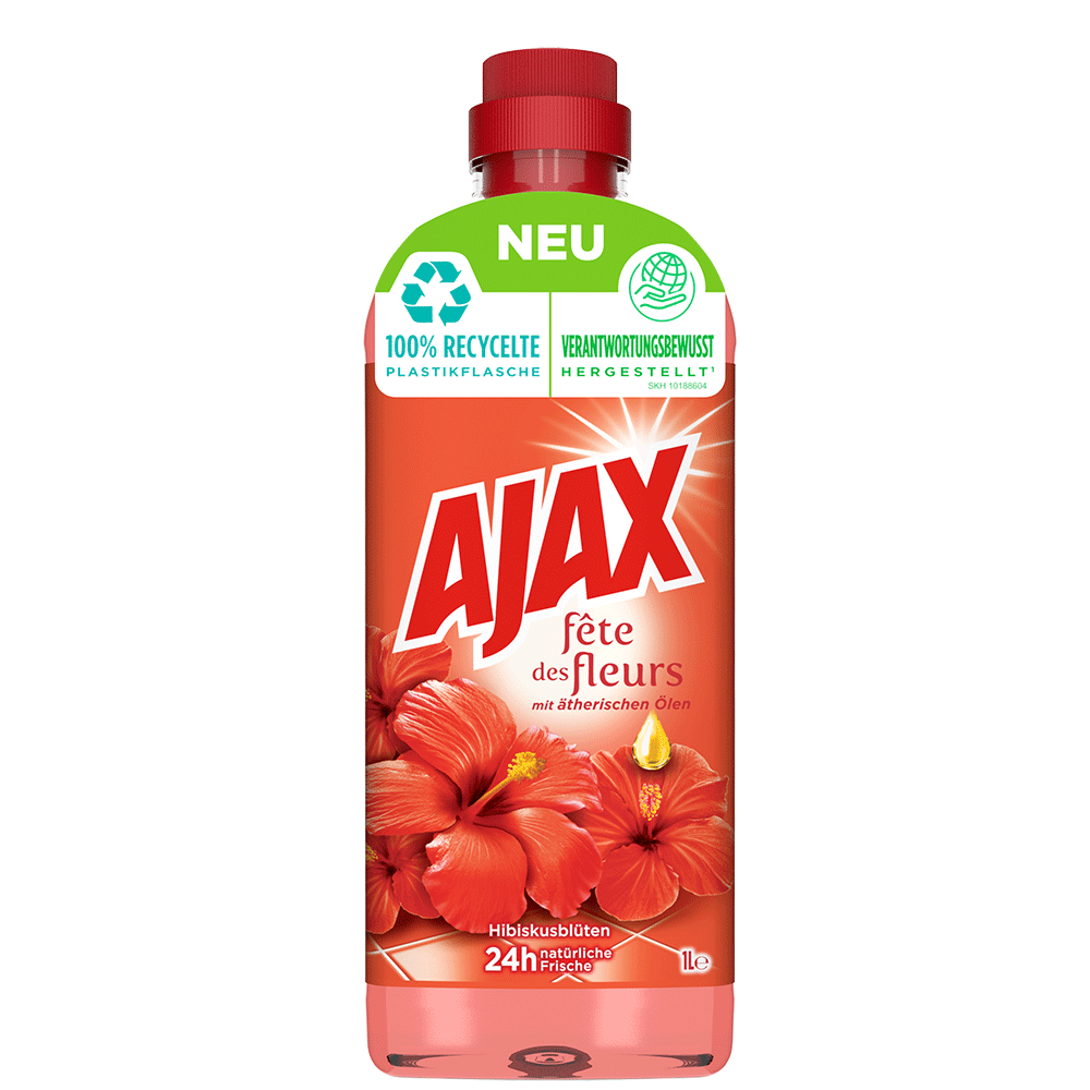 Bild: Ajax Allzweckreiniger Hibiskusblüte 