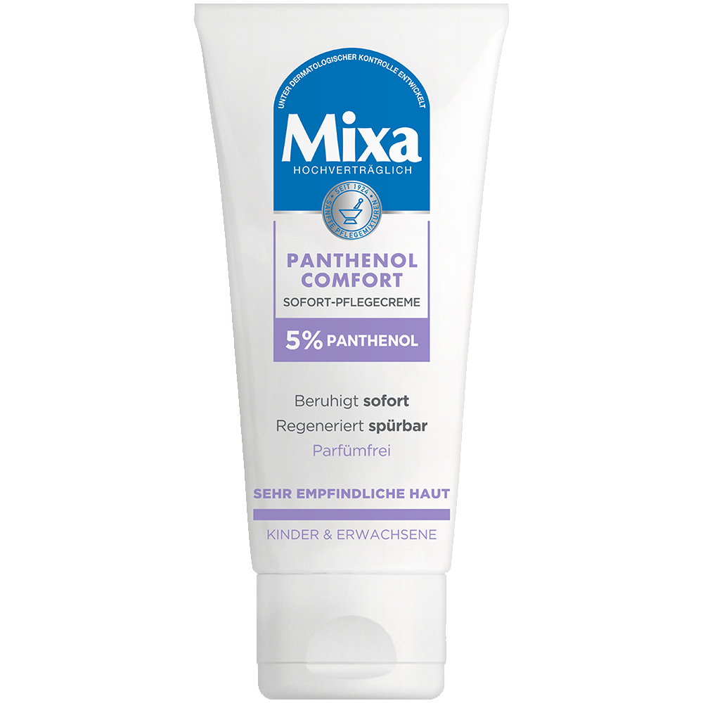 Bild: Mixa Panthenol Comfort Sofort Pflegecreme 