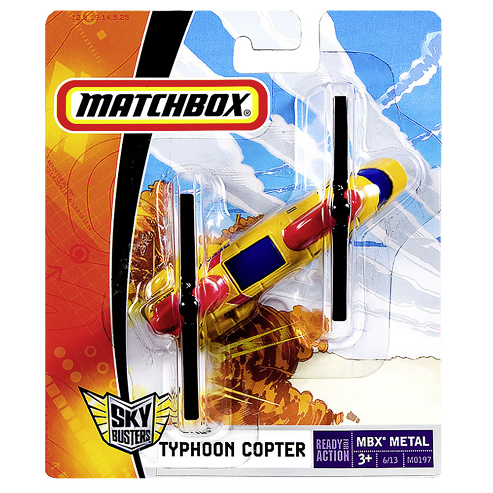 Bild: Matchbox Hubschrauber Skybuster 