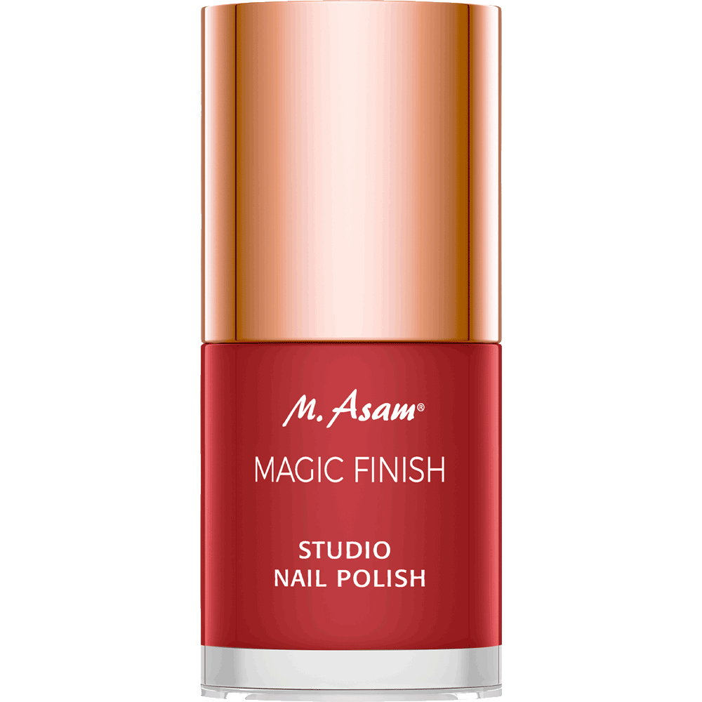 Bild: M. Asam Magic Finish Nagellack ruby red