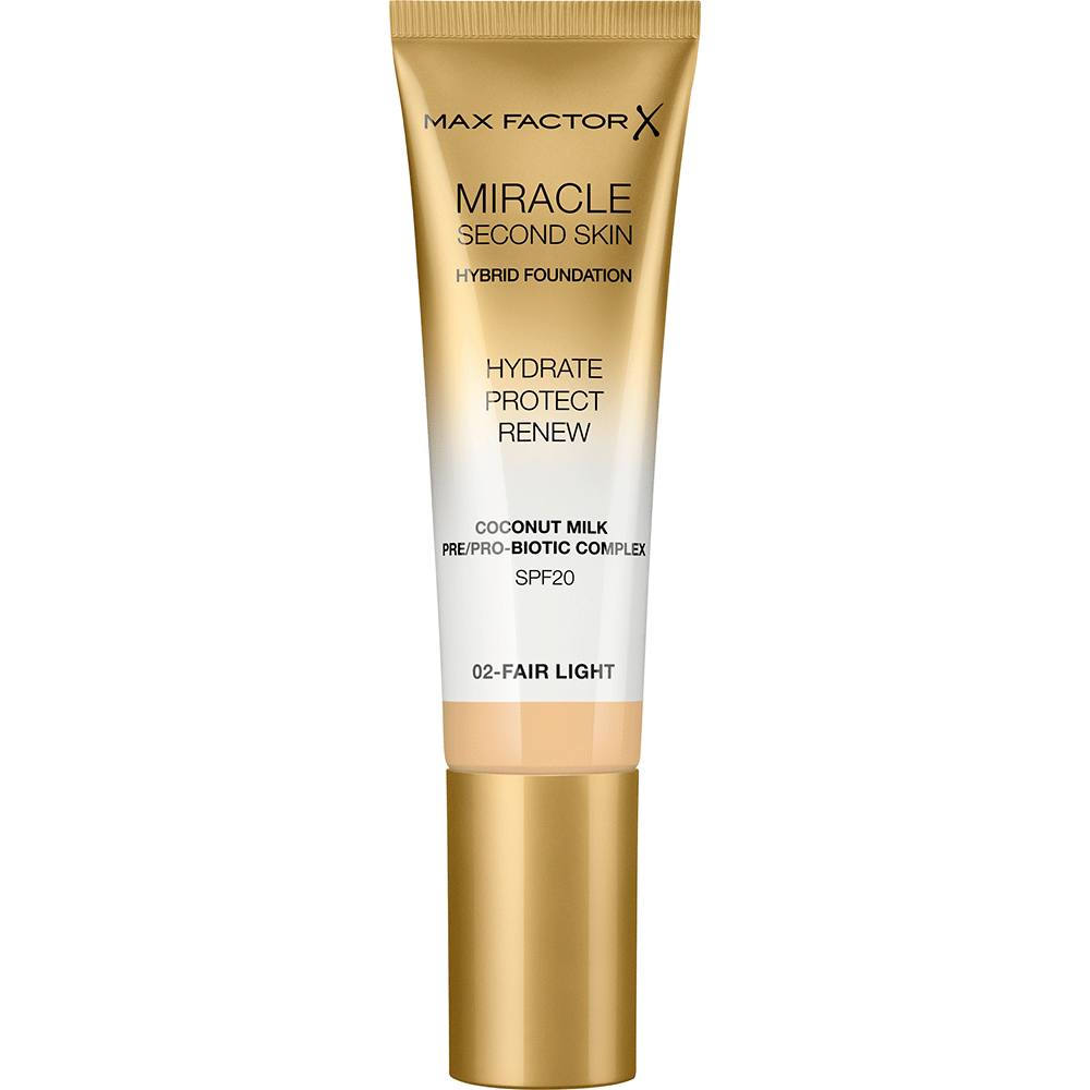 Bild: MAX FACTOR Miracle Second Skin Hybrid Foundation fair light