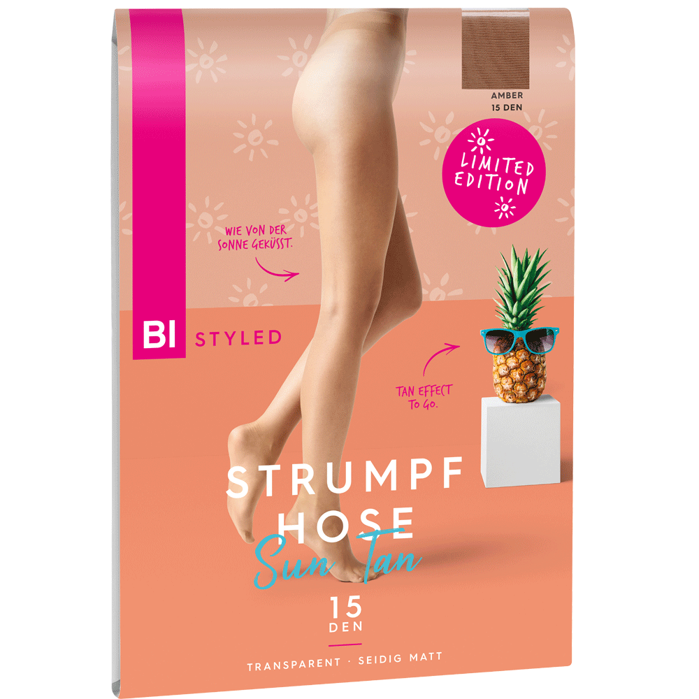 Bild: BI STYLED Sun Tan Strumpfhose 15 DEN 