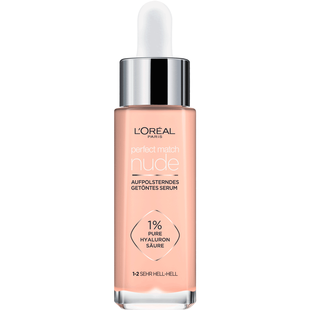 Bild: L'ORÉAL PARIS Perfect Match Aufpolsterndes Getöntes Serum 1-2