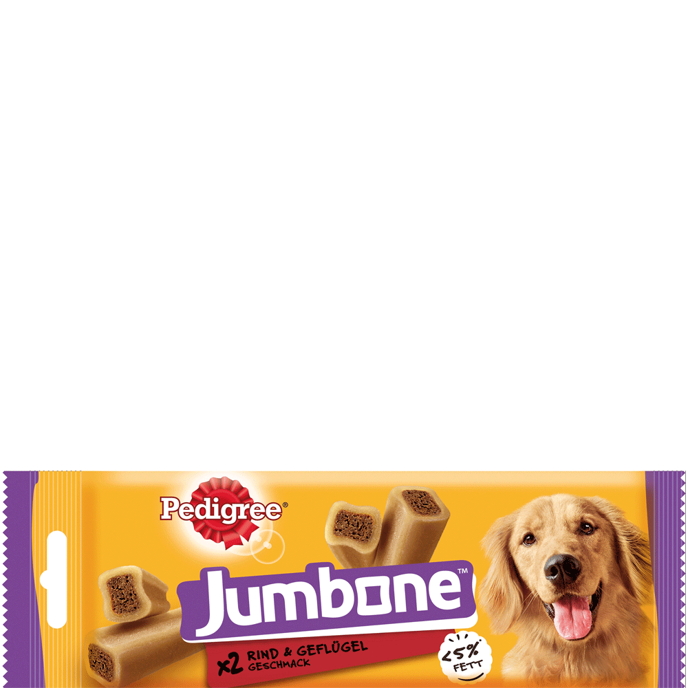 Bild: Pedigree Jumbone Rind & Geflügel 2er Medium 