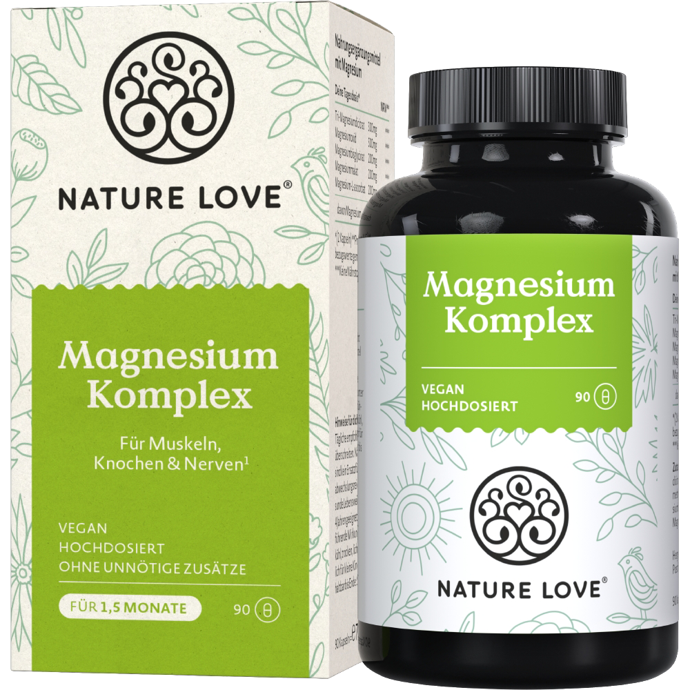 Bild: NATURE LOVE Magnesium Komplex 