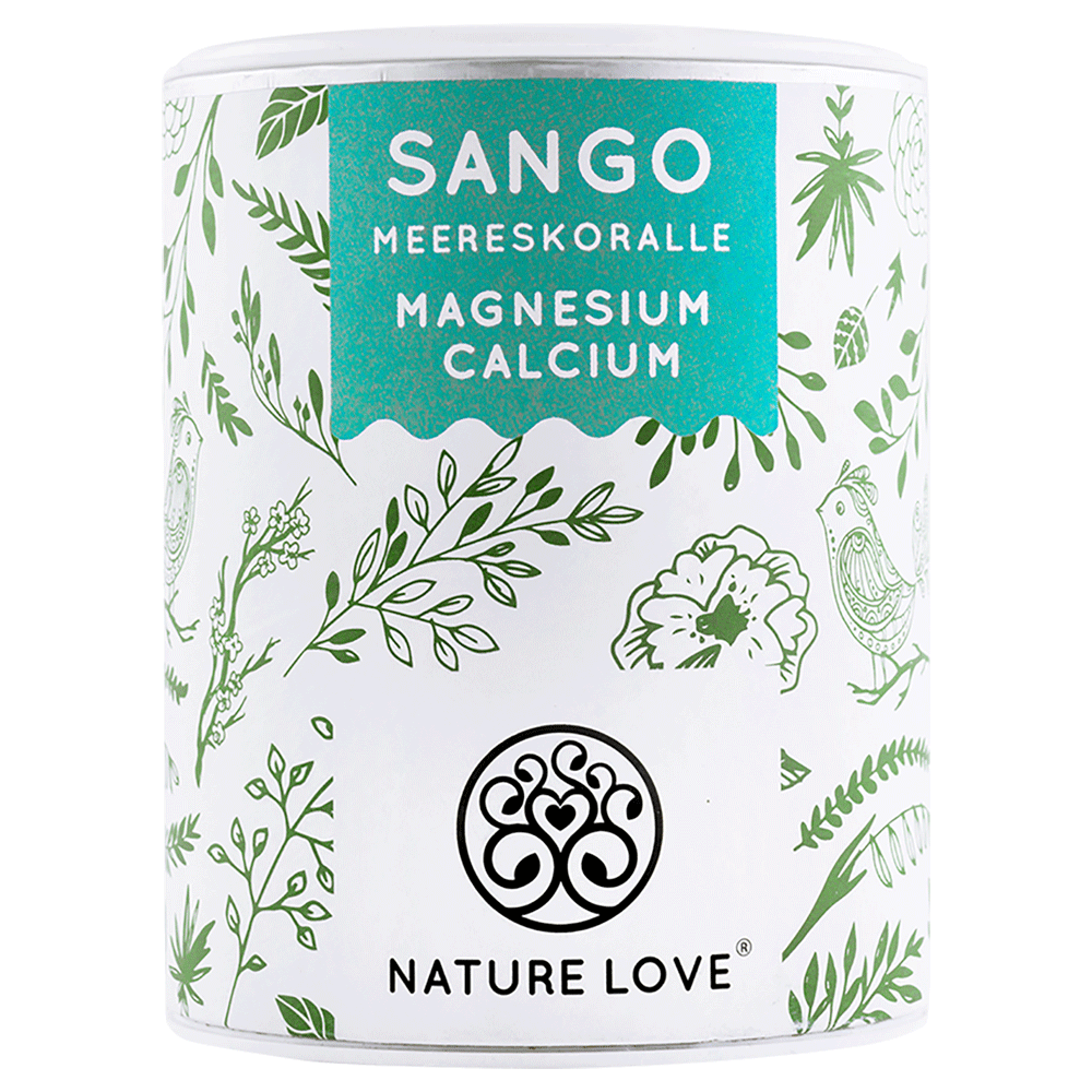 Bild: NATURE LOVE Sango Meereskoralle Magnesium Calcium 