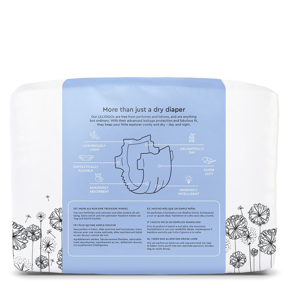 Bild: LILLYDOO Windeln N°2, 4 kg - 8 kg 