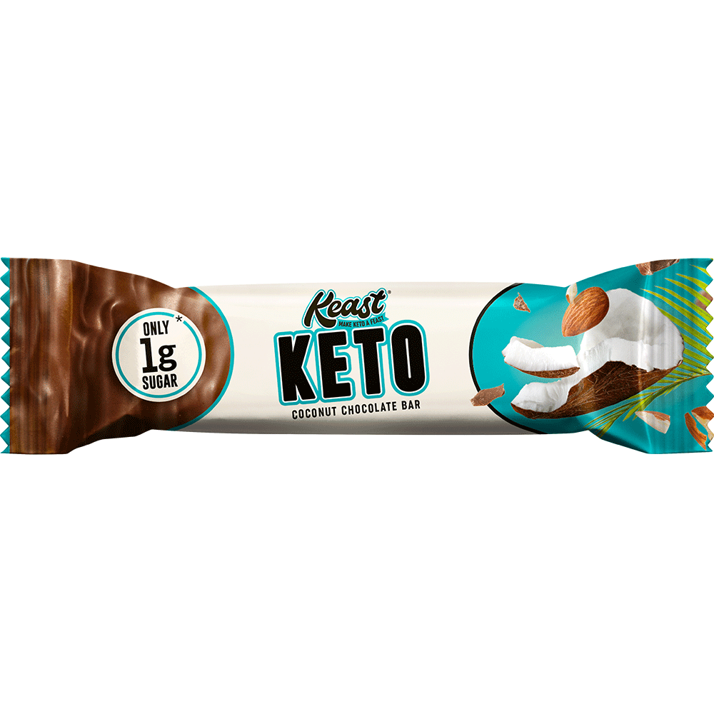 Bild: KETO Coconut Chocolate Riegel 