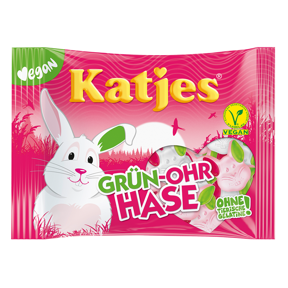 Bild: Katjes Grün-Ohr Hase 