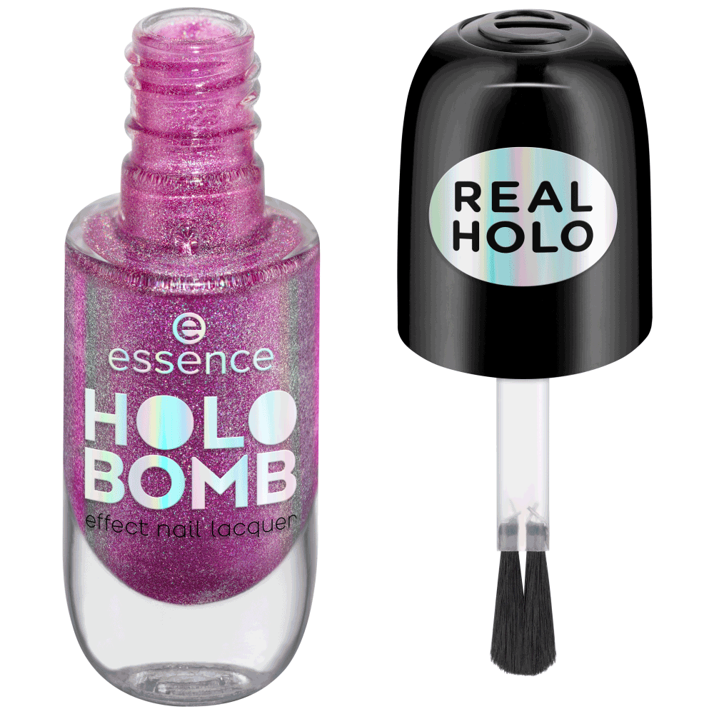 Bild: essence Nagellack Holo Bomb holo moly