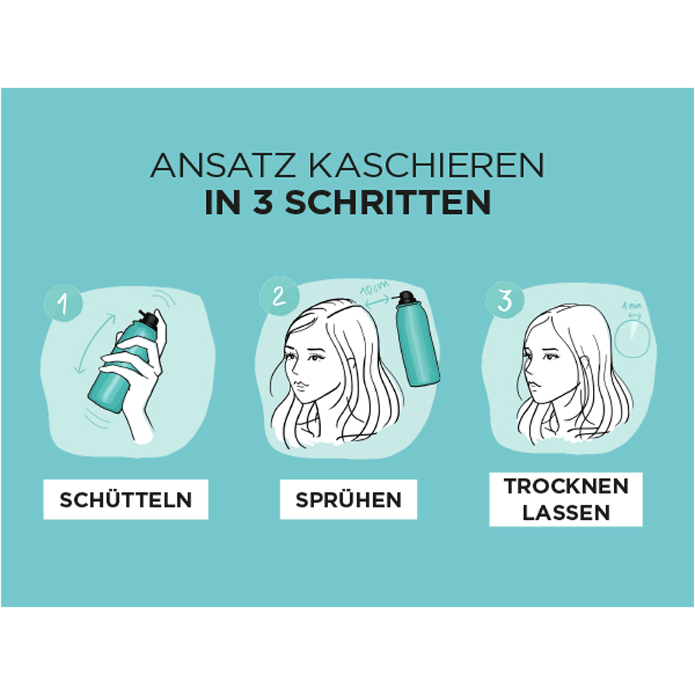 Bild: L'ORÉAL PARIS Magic Retouch Ansatz-Kaschierspray dunkelbraun bis schwarzbraun