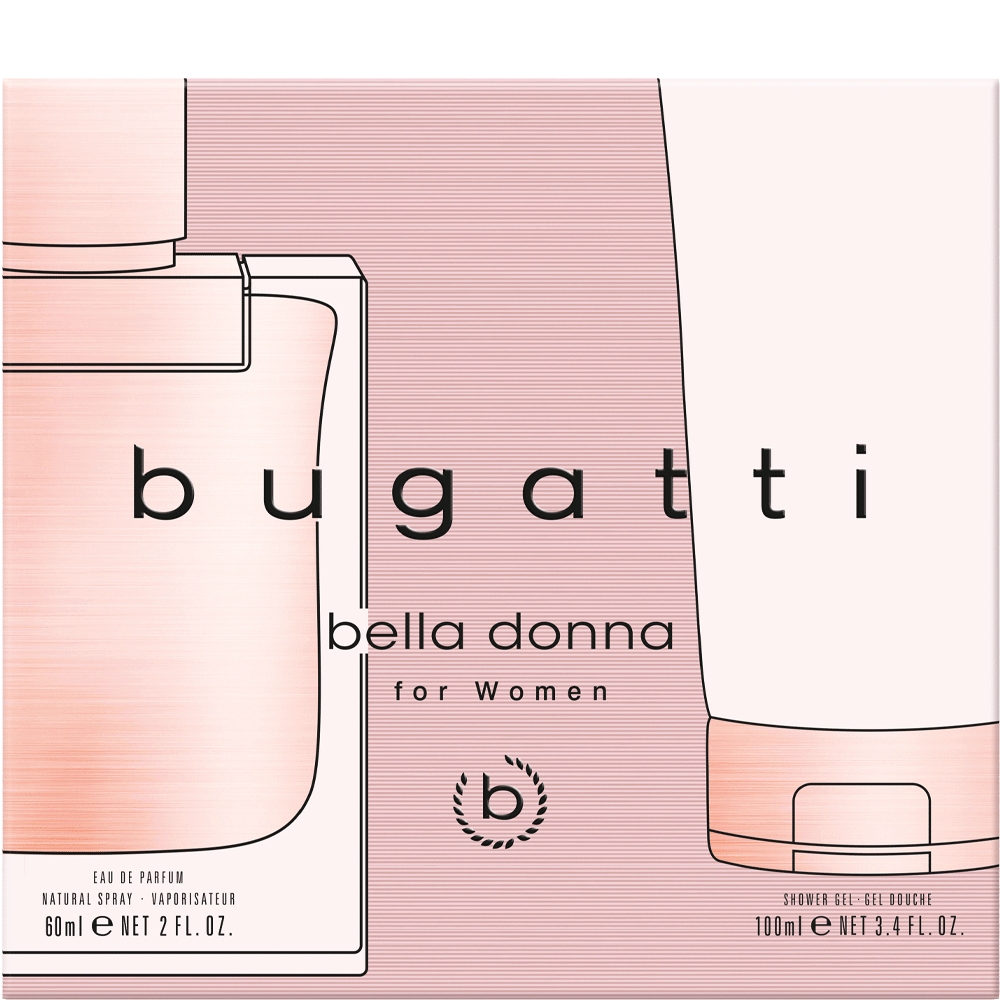 Bild: Bugatti Bella Donna Geschenkset Eau de Parfum 60 ml + Duschgel 100 ml 