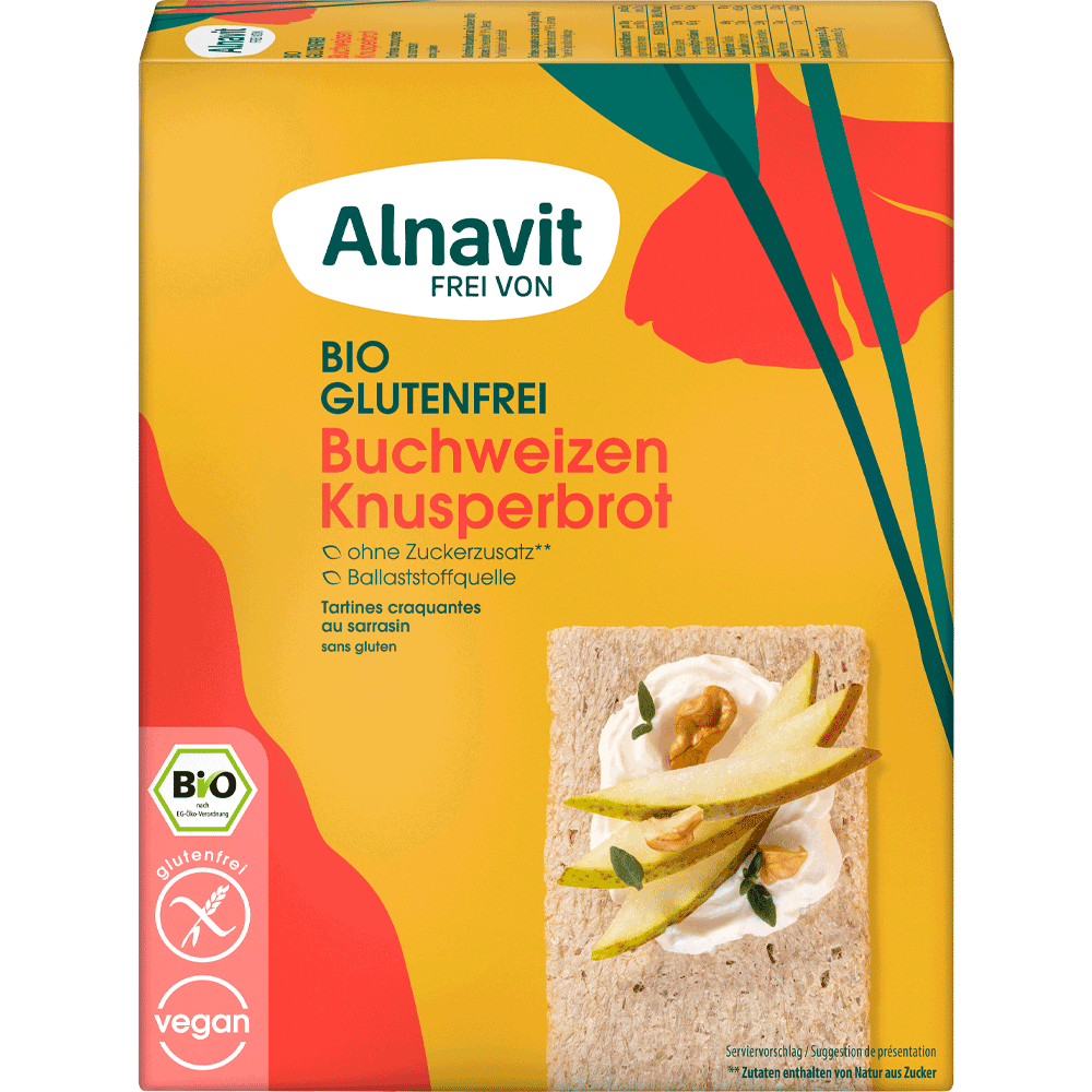 Bild: Alnavit Buchweizen Knusperbrot 