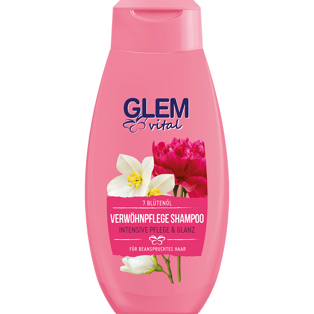 Bild: GlemVital Shampoo 7 Blütenöl 