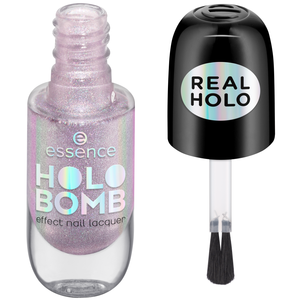 Bild: essence Nagellack Holo Bomb Effect holo me tight