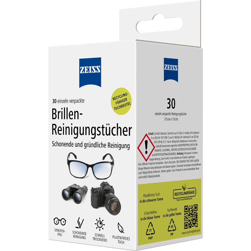 Bild: Zeiss Brillen Reinigungstücher 