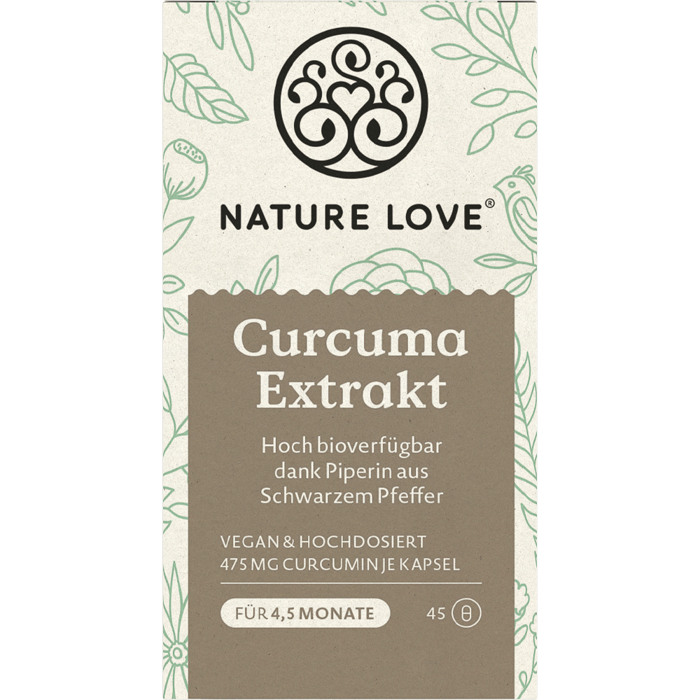 Bild: NATURE LOVE Curcuma Extrakt 