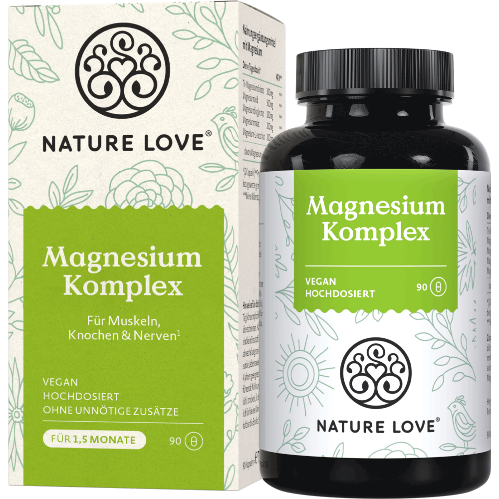 Bild: NATURE LOVE Magnesium Komplex 