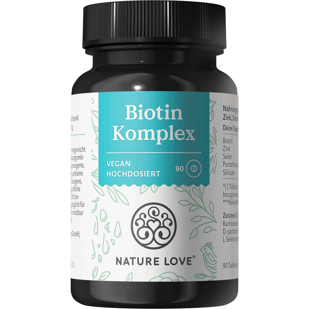 Bild: NATURE LOVE Biotin Komplex 