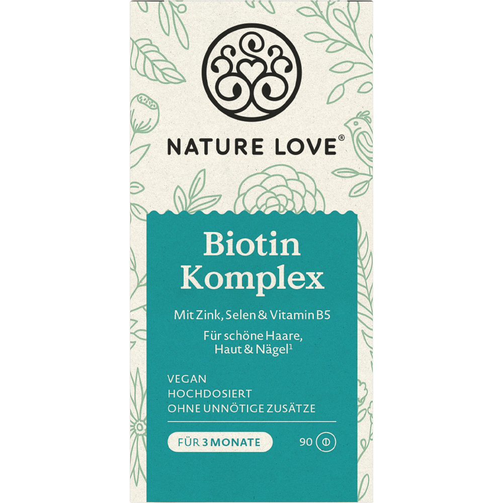 Bild: NATURE LOVE Biotin Komplex 