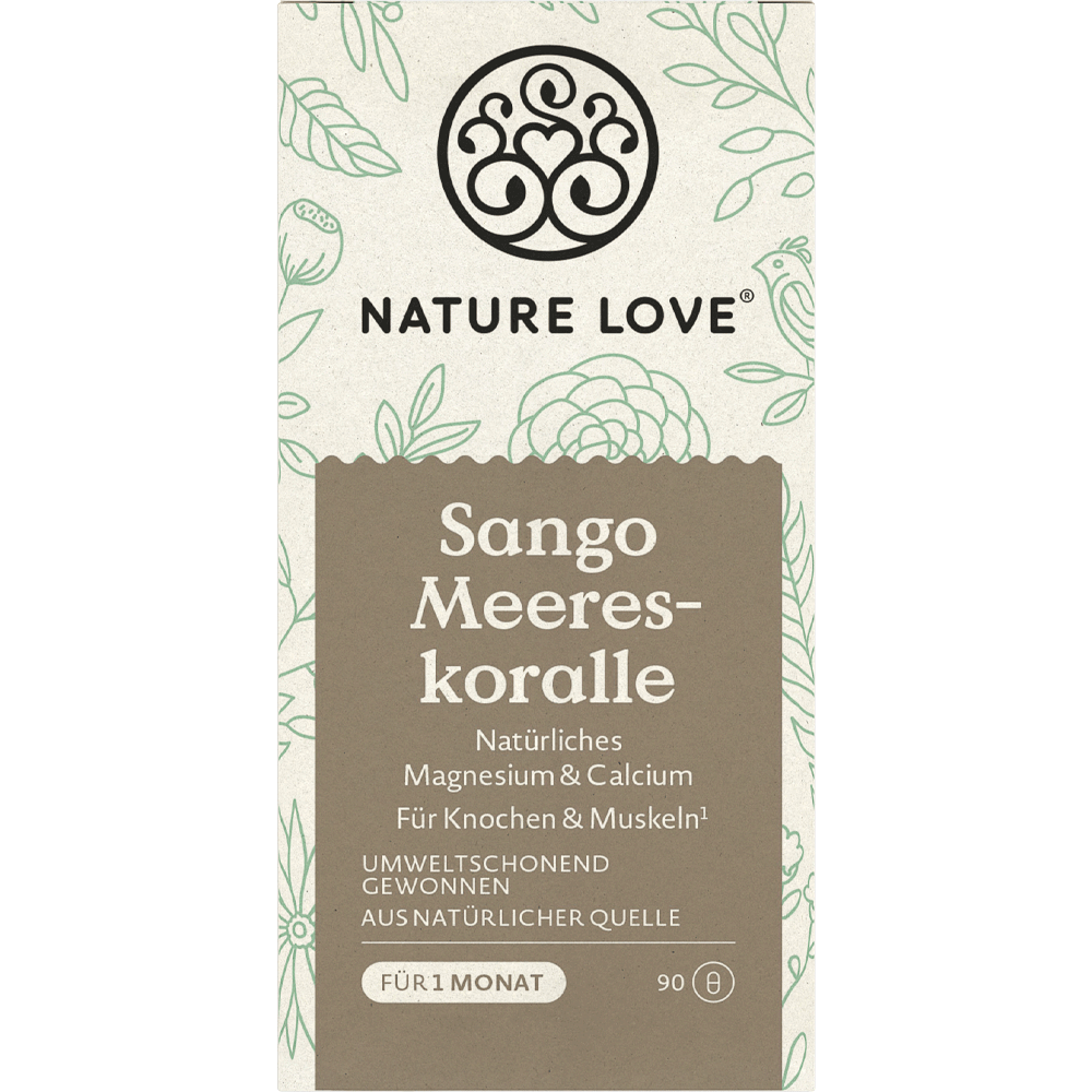 Bild: NATURE LOVE Sango Meereskoralle 