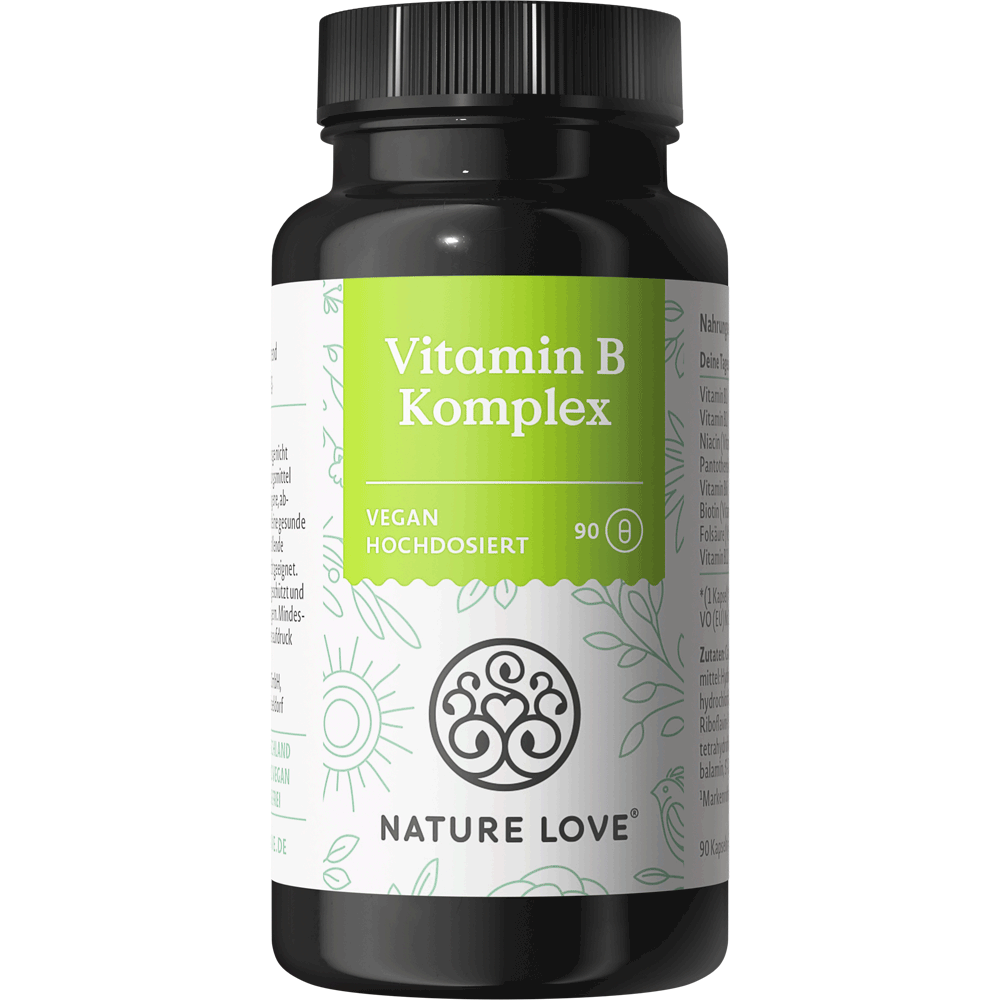 Bild: NATURE LOVE Vitamin B Komplex 