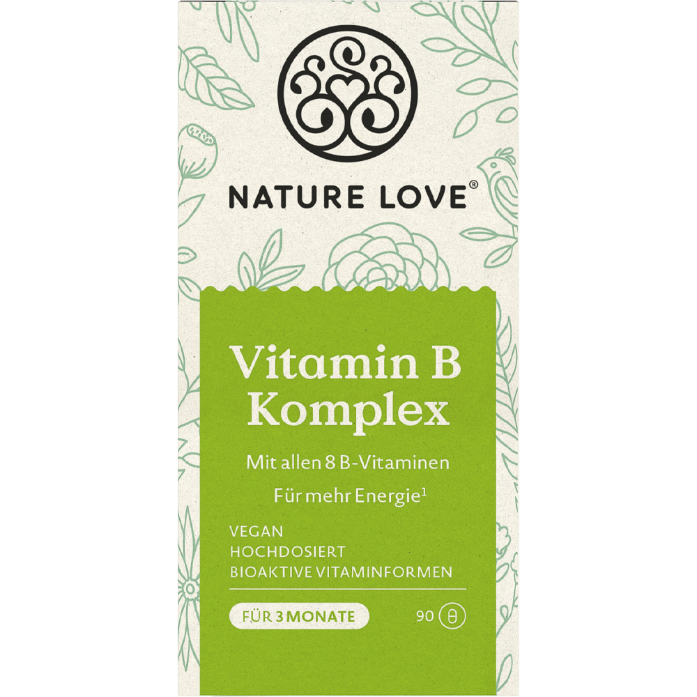 Bild: NATURE LOVE Vitamin B Komplex 