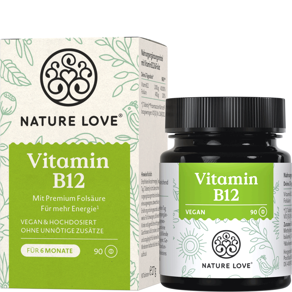 Bild: NATURE LOVE Vitamin B12 